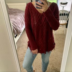 Free People Knit Sweater